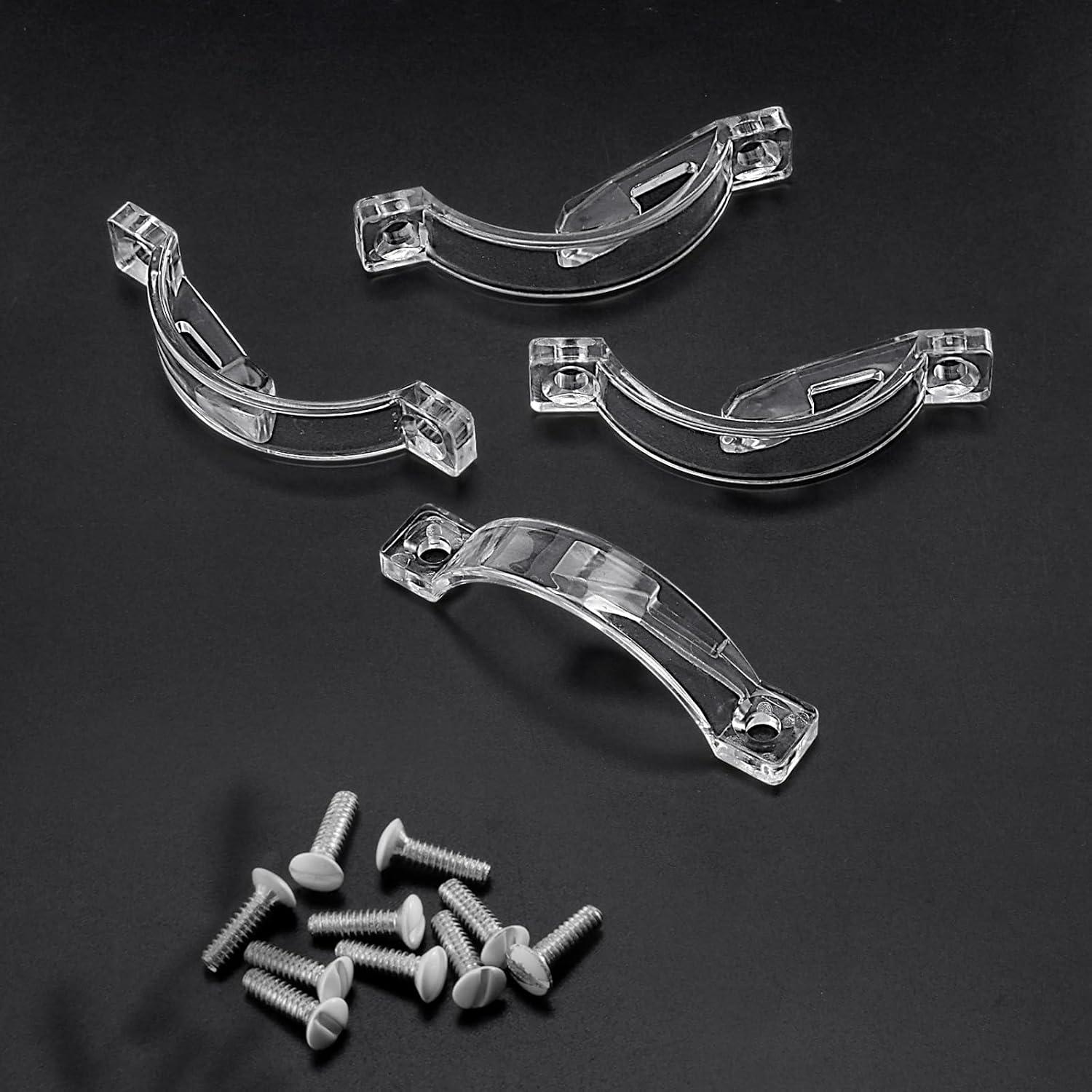 Cubierta de Interruptor de Luz a Prueba de Niños Roxiuc - 4 Piezas Transparente