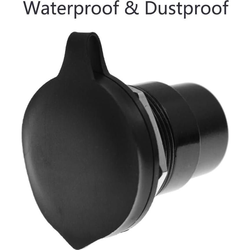 Adaptador de Montaje en Panel RJ45 Cat6A Hembra a Hembra 10 Gbps