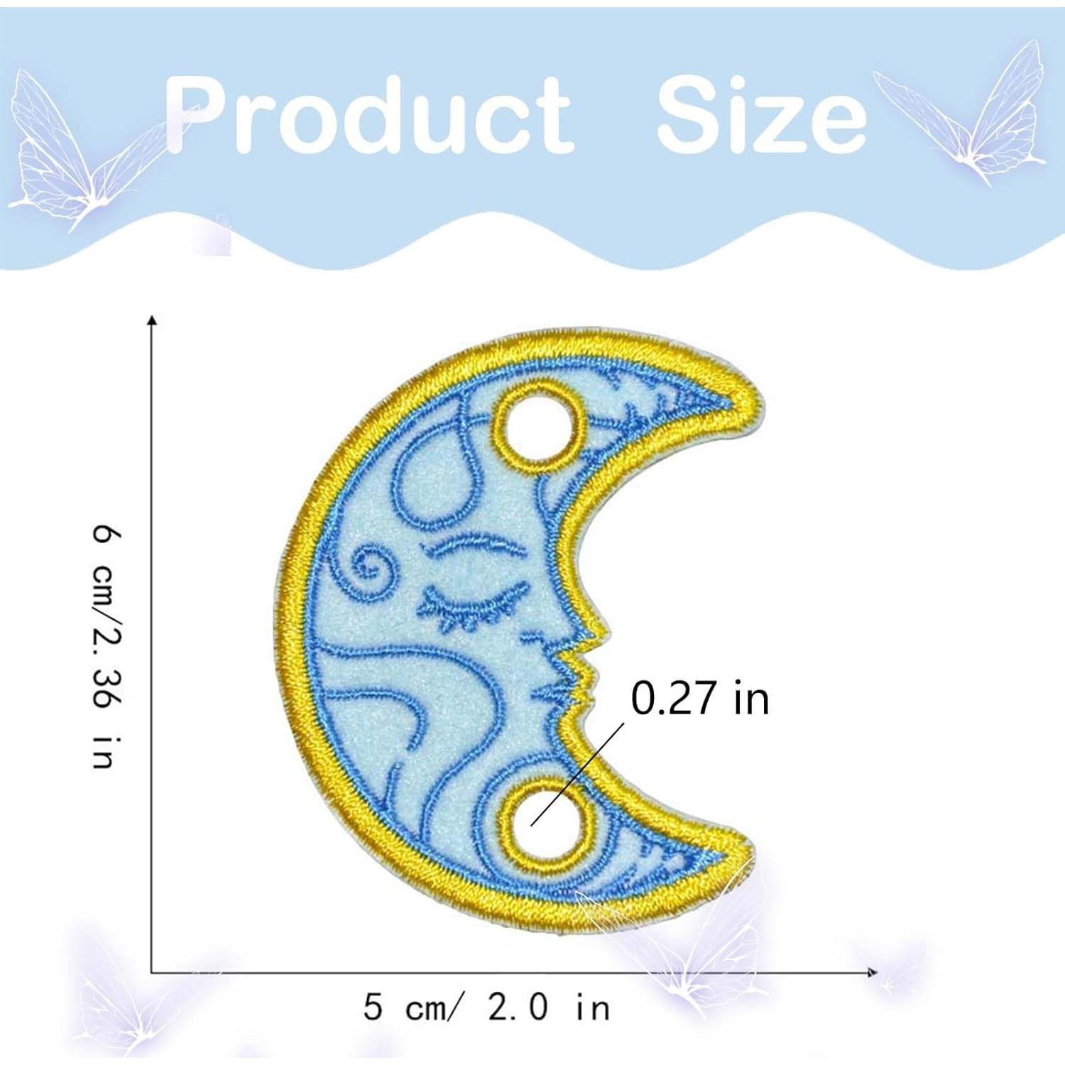 Encantos de Zapato de Mariposa Lospfo - Color Azul - Set de 1 Par