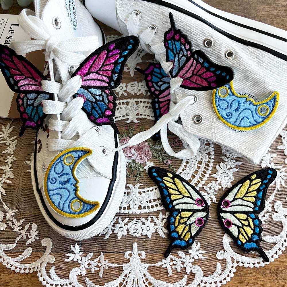 Encantos de Zapato de Mariposa Lospfo - Color Azul - Set de 1 Par