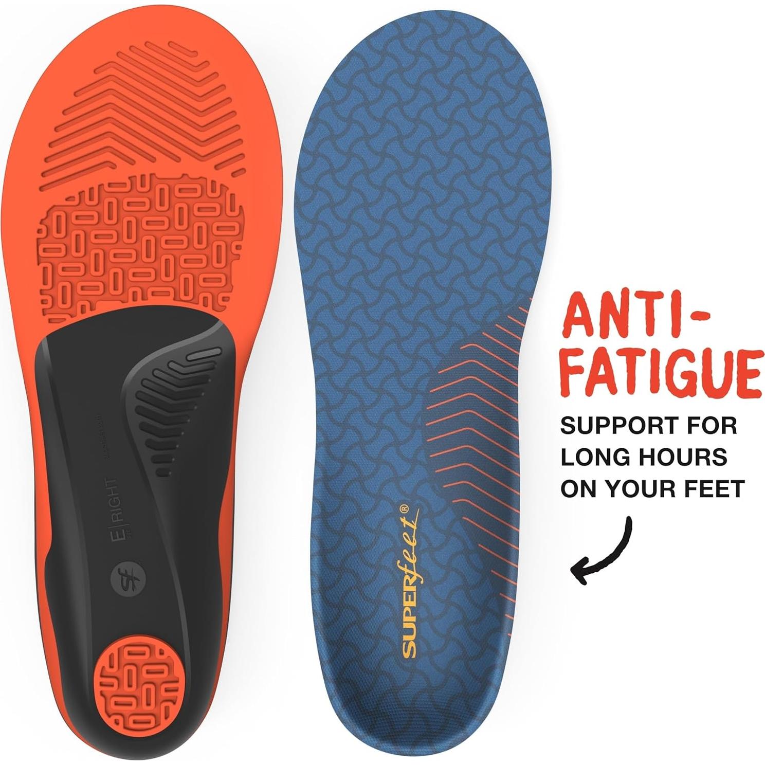 Plantillas ortopédicas recortables Superfeet Work Cushion - Hombres 5.5-7