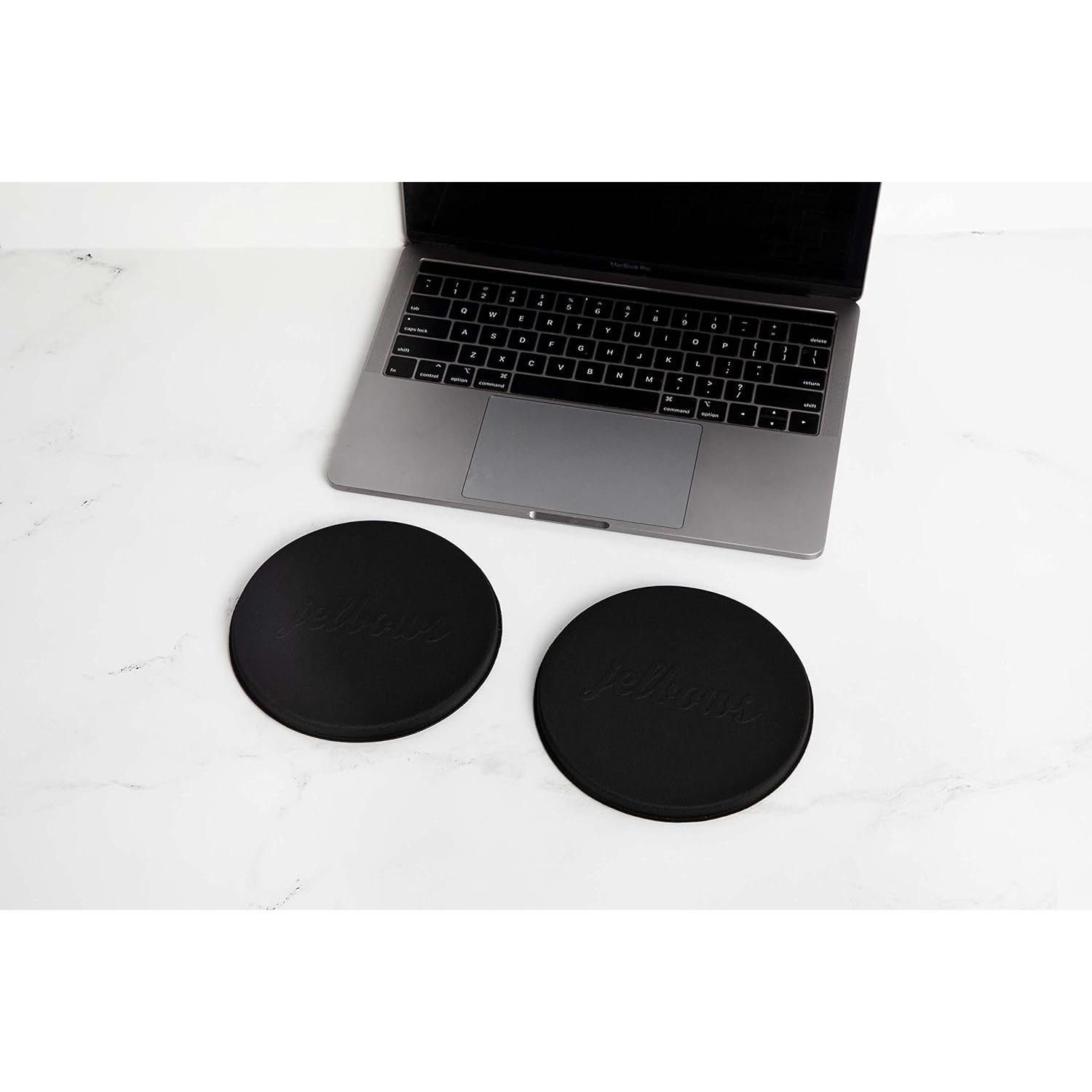 Reposamuñecas ergonómico Jelbows grande negro - 2 unidades