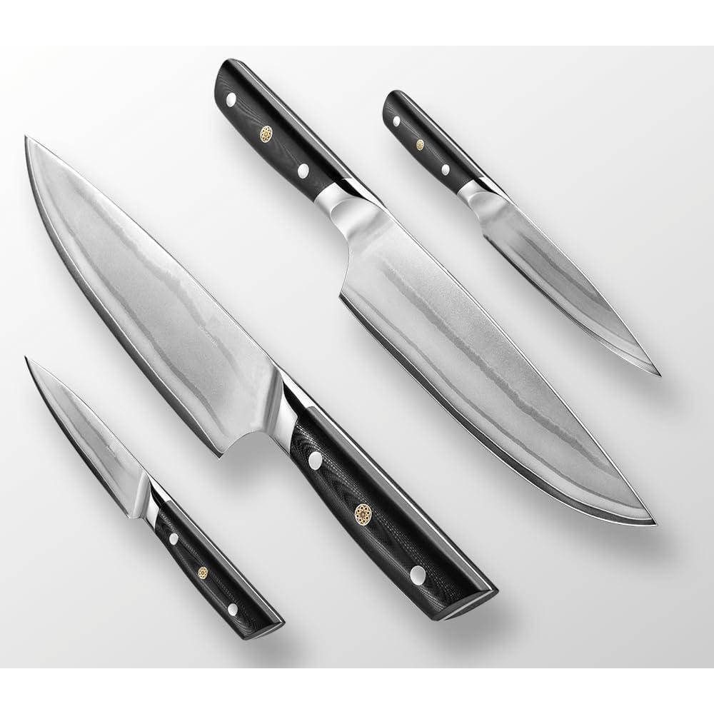 Juego de cuchillos de cocina ZongChuan 10C 2 piezas acero VG10