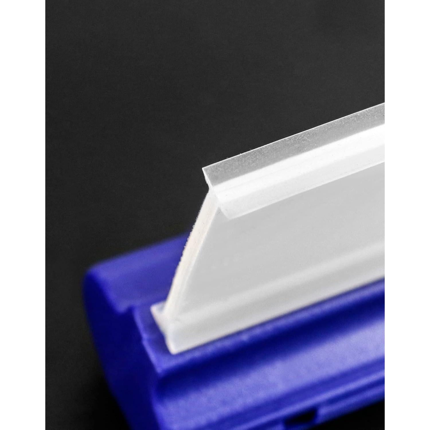 Limpiaparabrisas de Agua QWORK 30 cm Silicona Azul para Coche