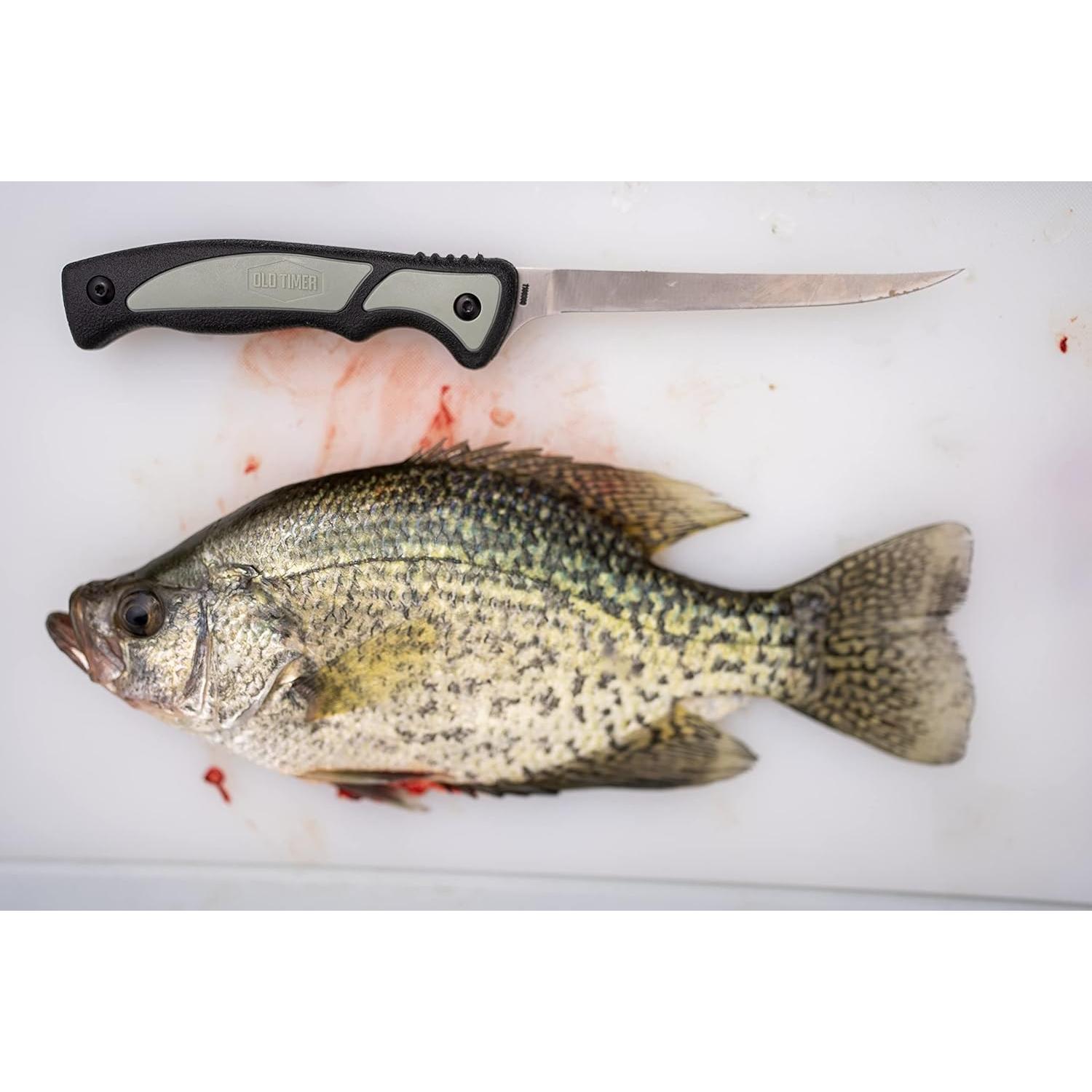 Cuchillo de Filete Old Timer Trail Boss 5.25" Acero Inoxidable