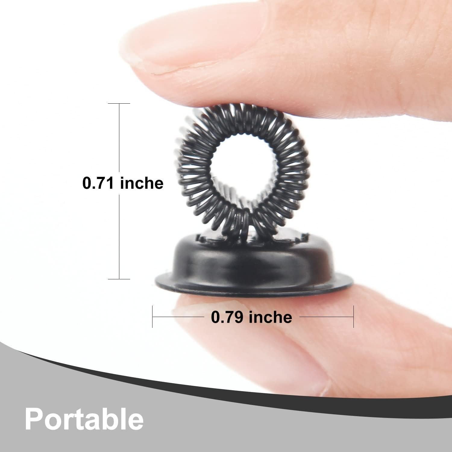 Clip Soporte Magnético para Bolígrafo E-riding 4 Pack Negro