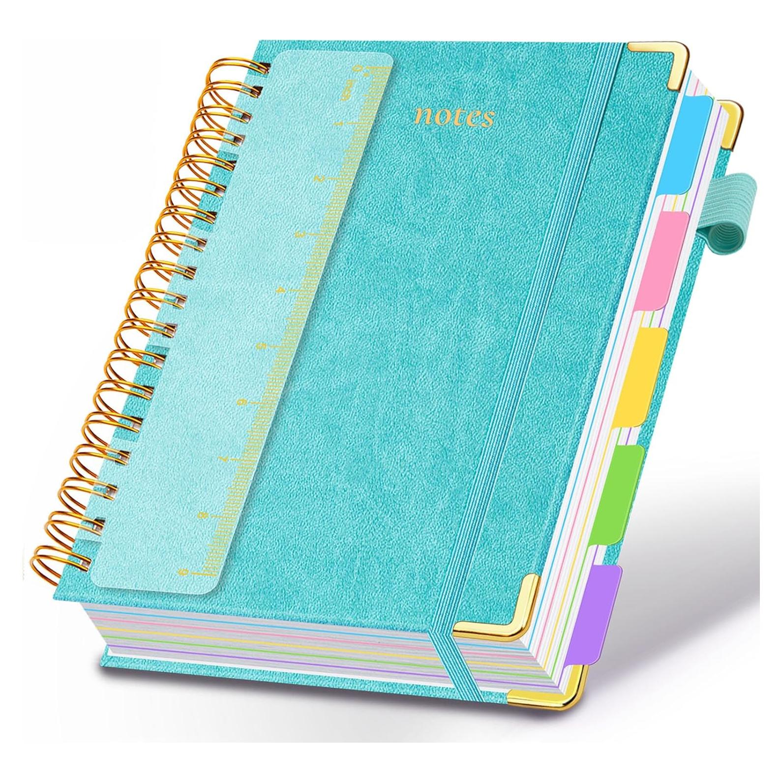 Cuaderno de Espiral Tapa Dura GDGDSY B5 300 Páginas Azul
