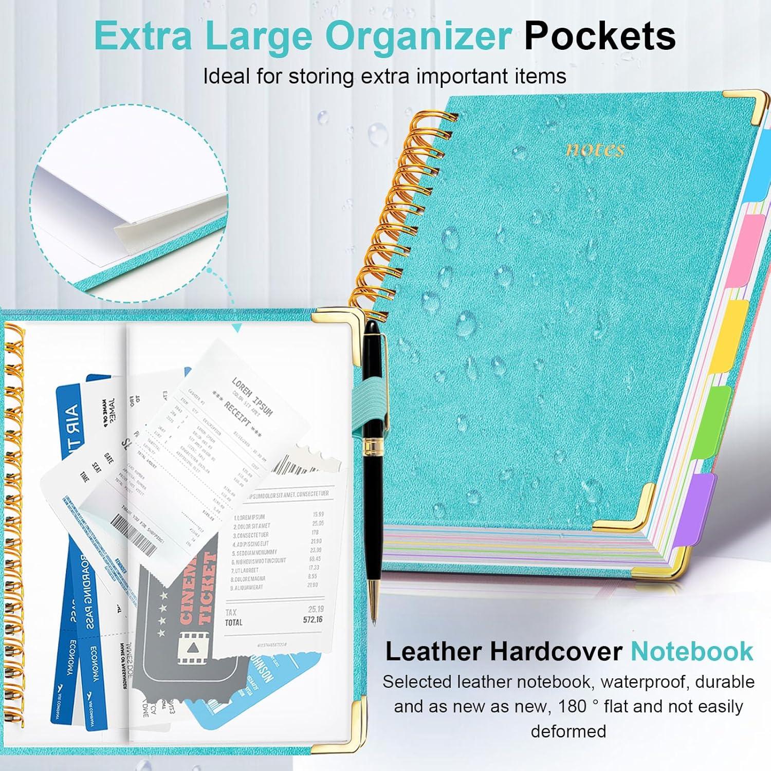 Cuaderno de Espiral Tapa Dura GDGDSY B5 300 Páginas Azul