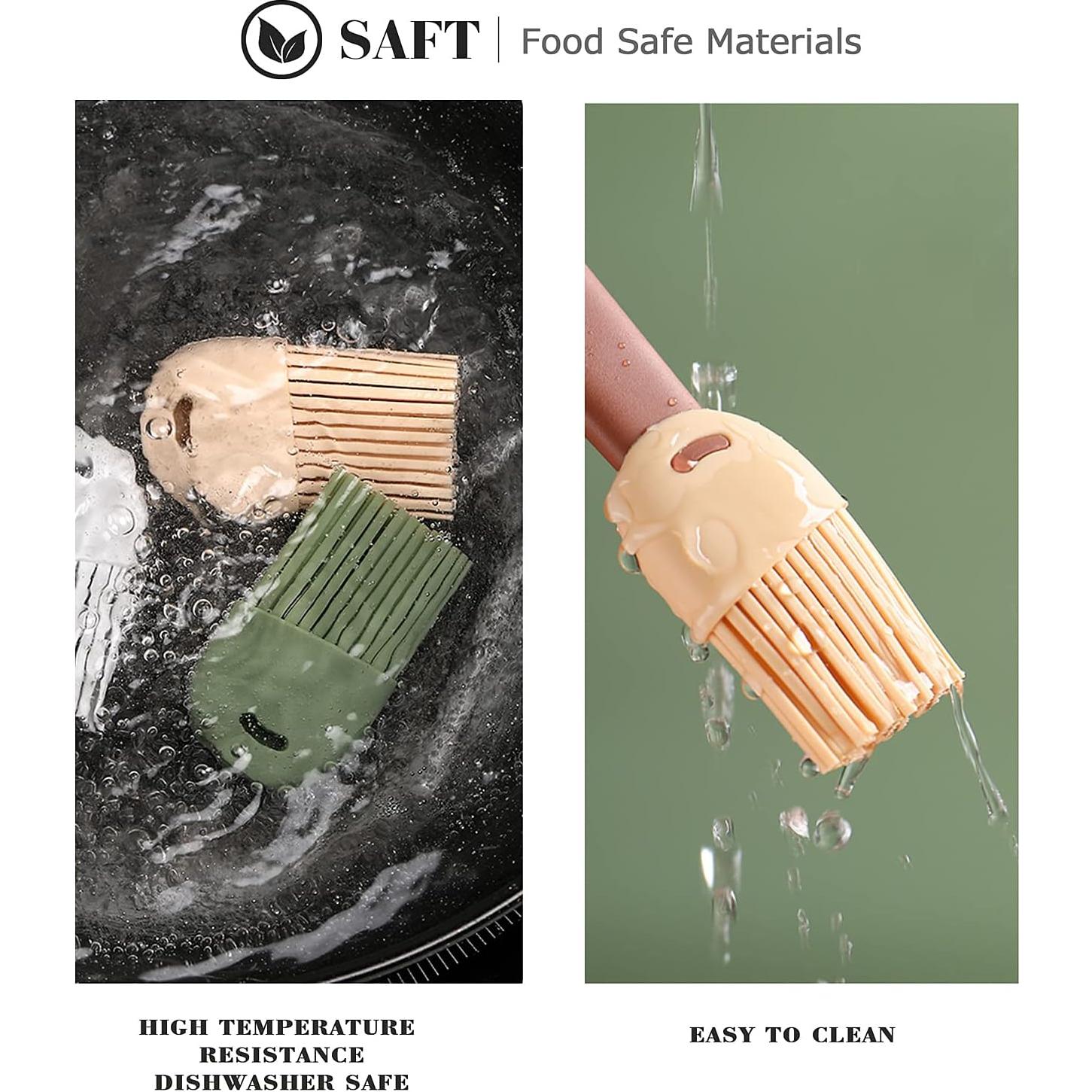 Brocha de Silicona Kissfee para Hornear y Untar 20.3 cm