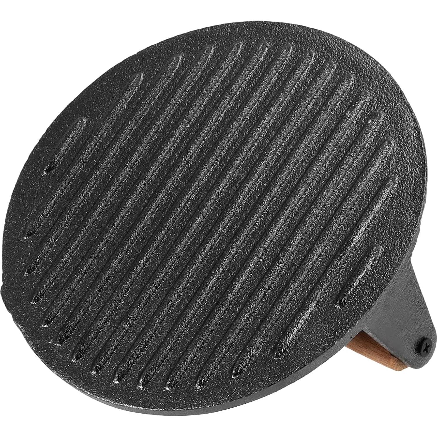 Paquete de 2 Prensas de Hierro Fundido HEIHAK 18x18 cm