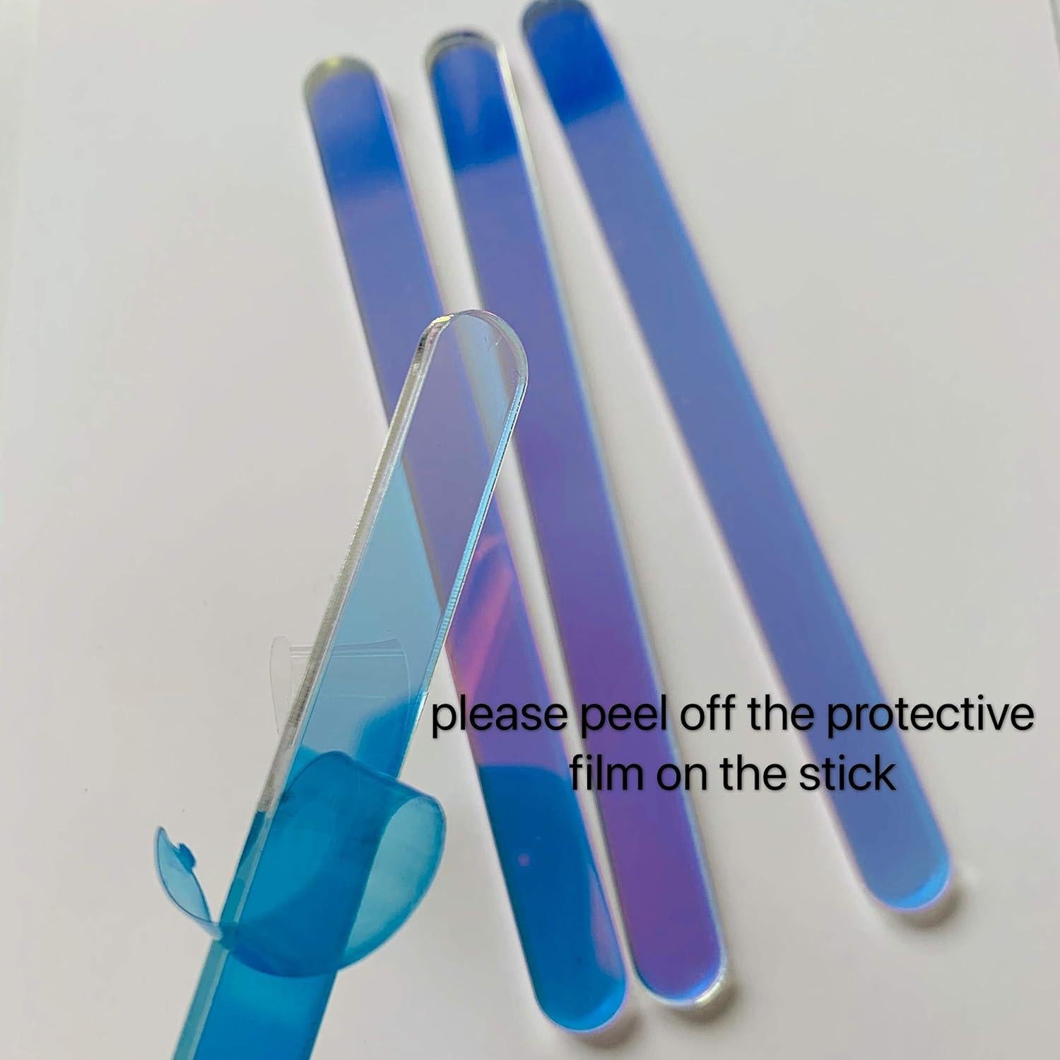 20 Palitos de Acrílico para Cake Pops Chenrui - 11.4 cm Negro