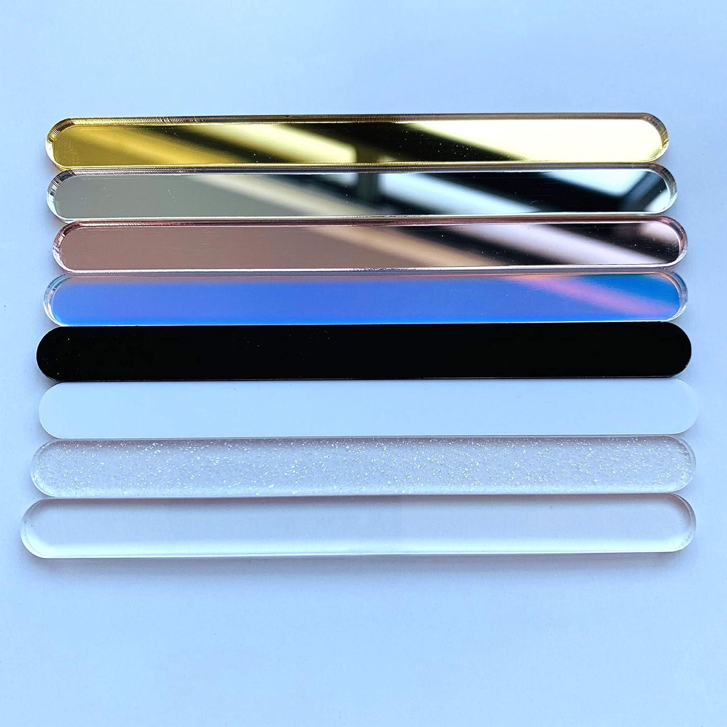 20 Palitos de Acrílico para Cake Pops Chenrui - 11.4 cm Negro