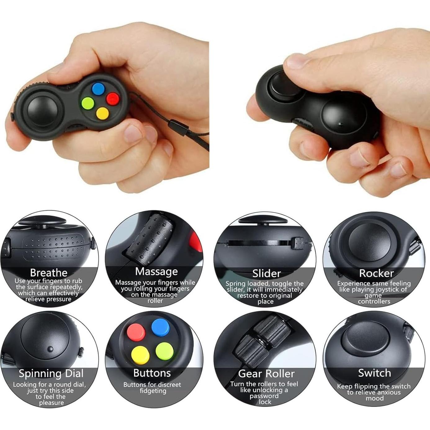 Juego de 7 Juguetes Antiestrés Kasdcvn para Alivio de Ansiedad