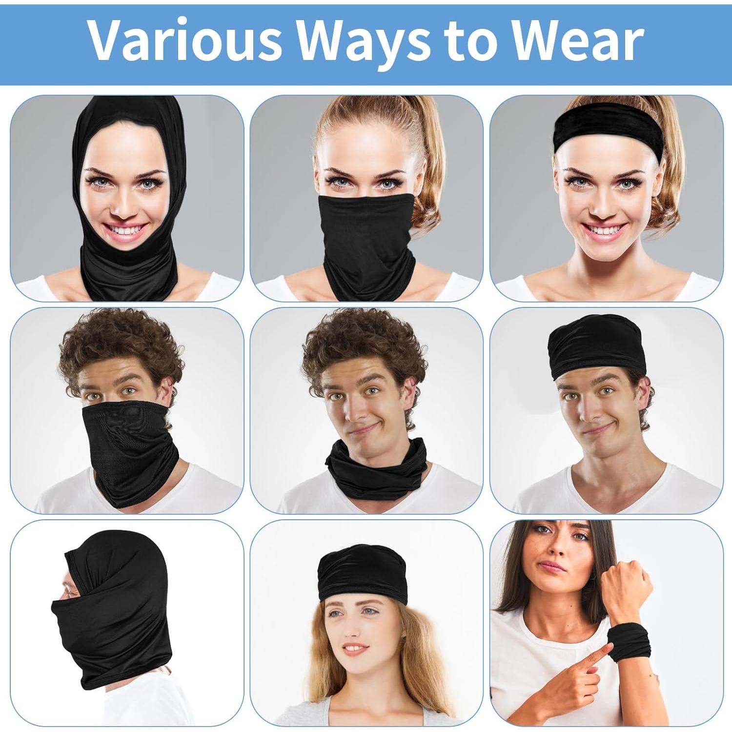 Paquete de 5 Gaiters para el Cuello MOWPOG - Protección Solar UV