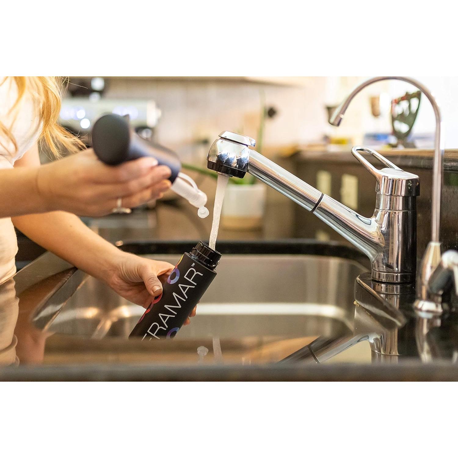 Botella de Spray Continua FRAMAR 250 ml - Neblina Fina Negra