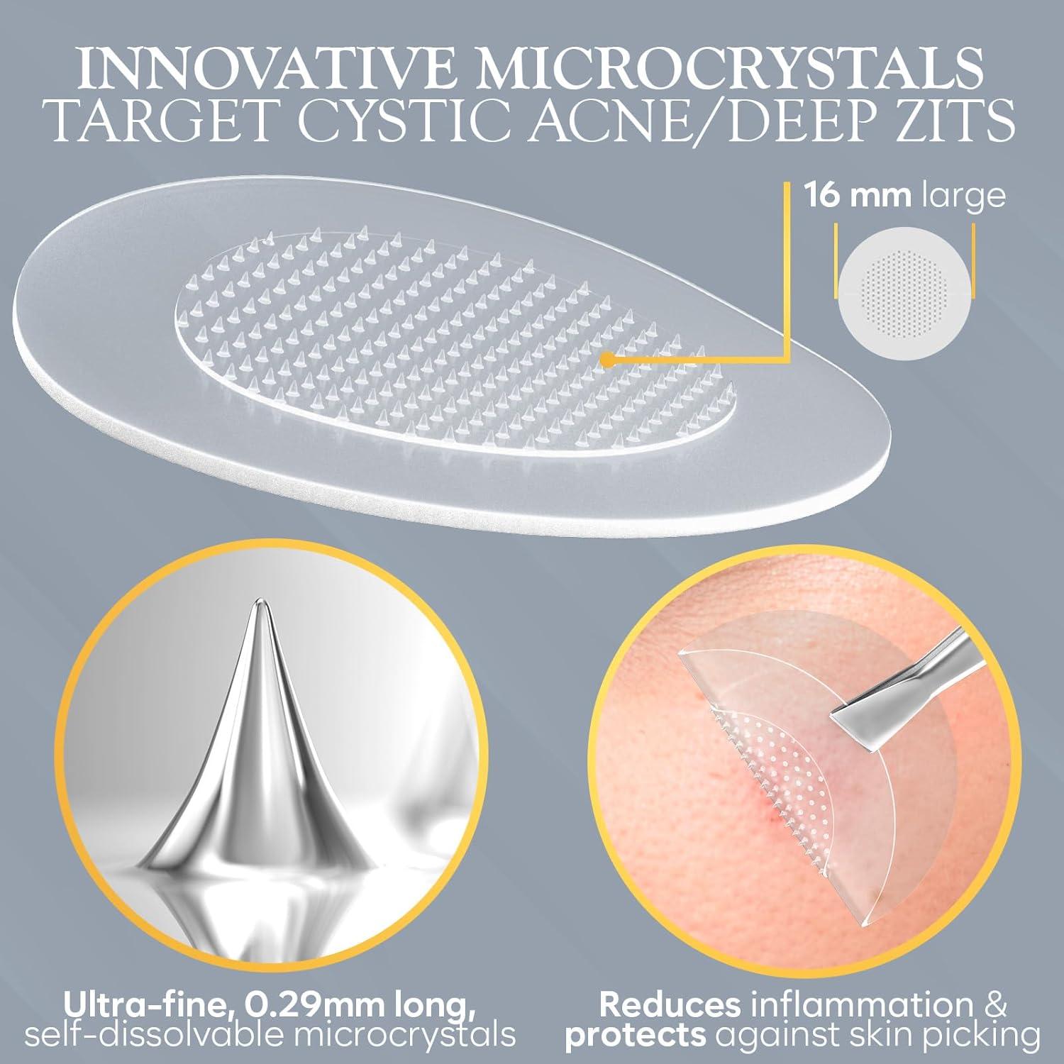 Parche Microdart para Acné Quístico Bloomora - 12 Unidades
