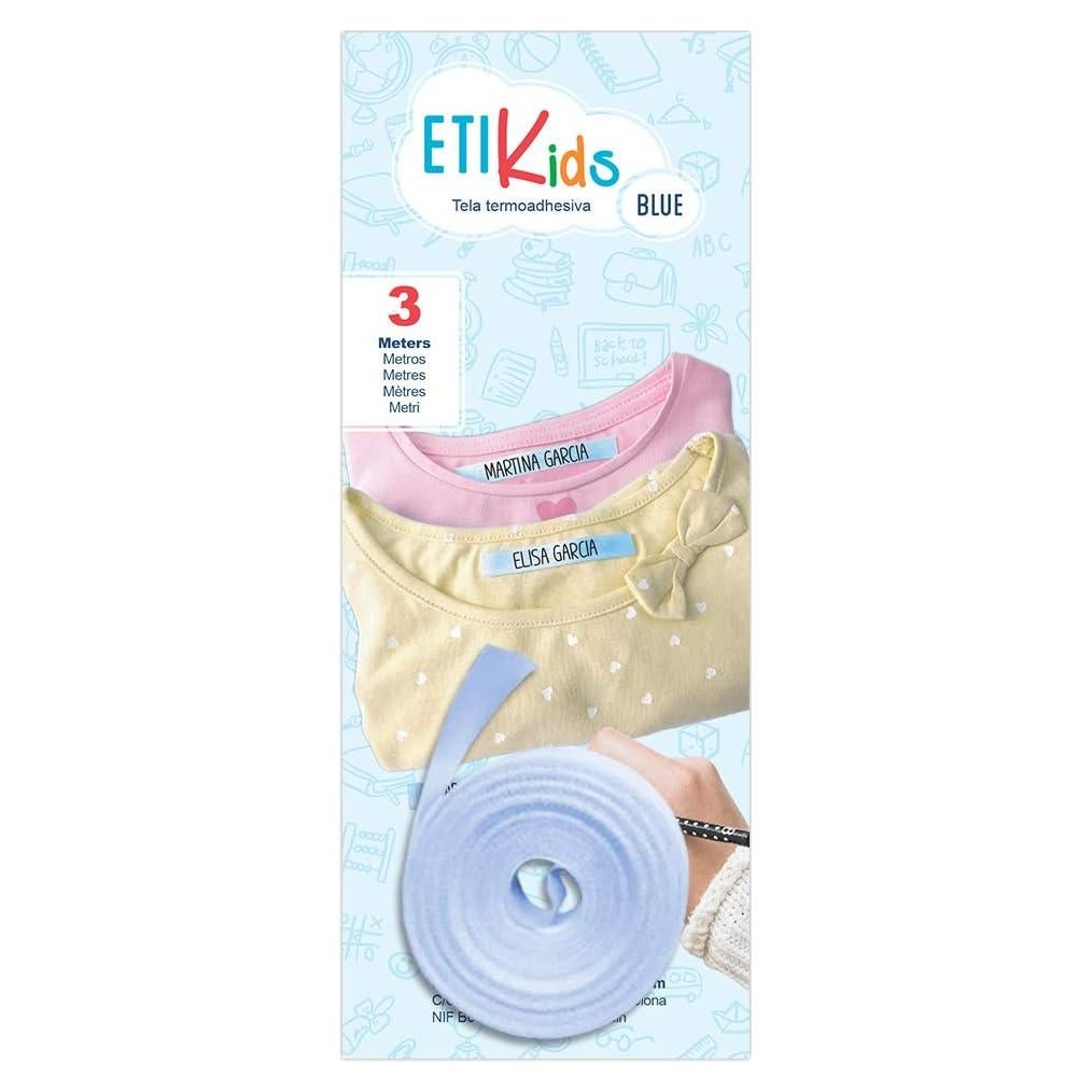 Cinta para Escribir Haberdashery Online 3m x 1cm Algodón Azul