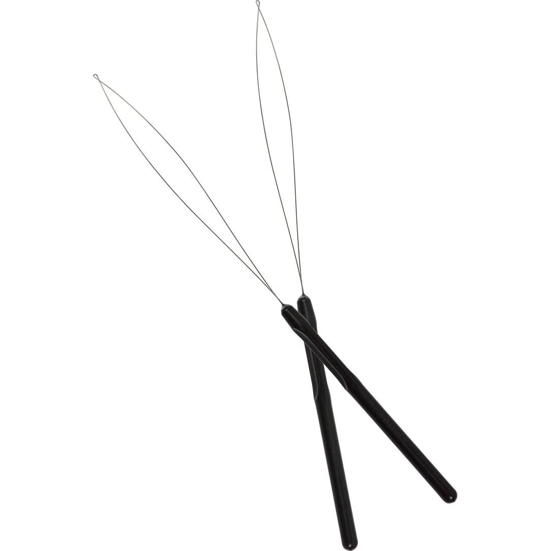 10 Piezas Herramienta de Aguja para Extensiones de Cabello BIYOUTE