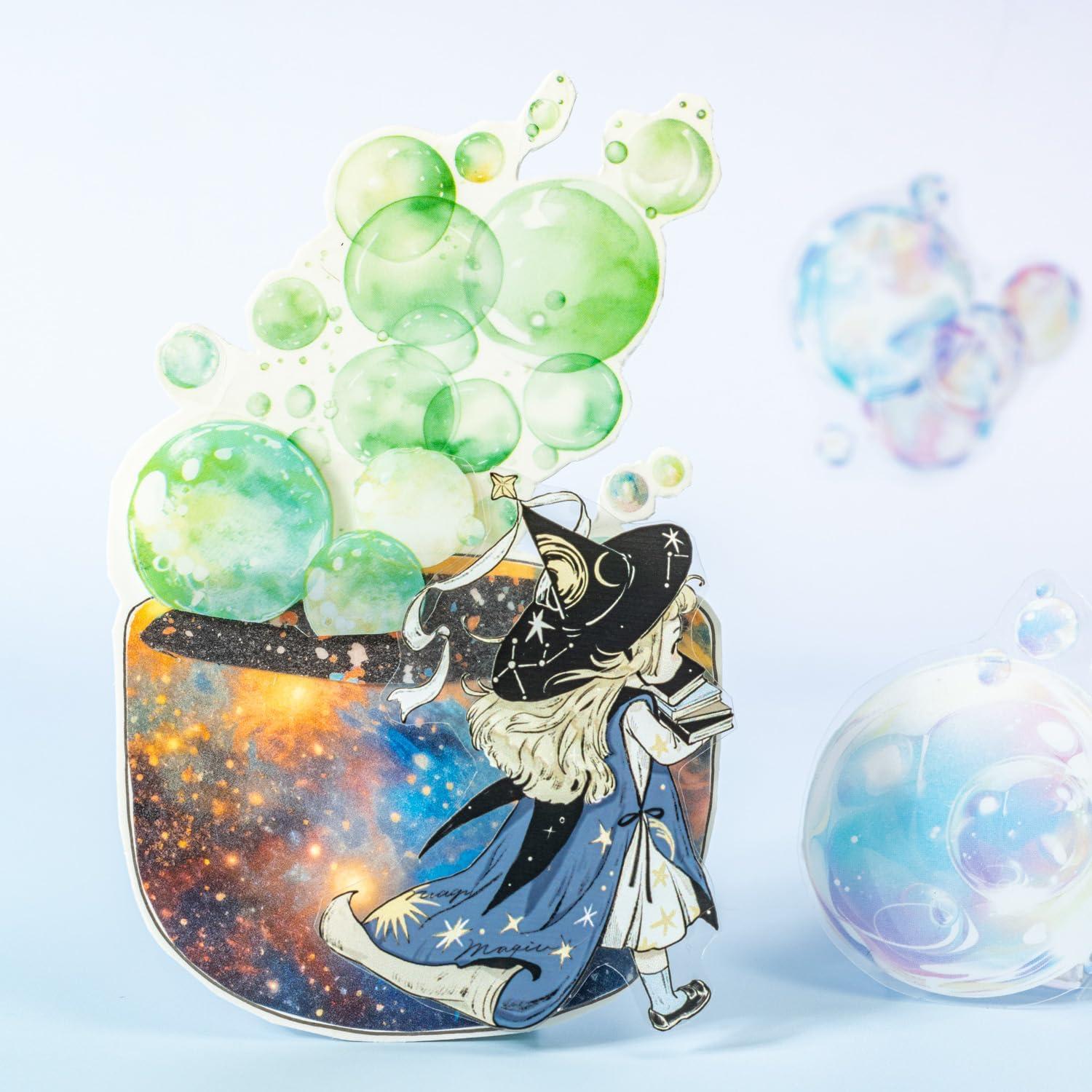 Etiquetas de Cinta PET para Scrapbooking MisKepaa - 6 Rollos Coloridos