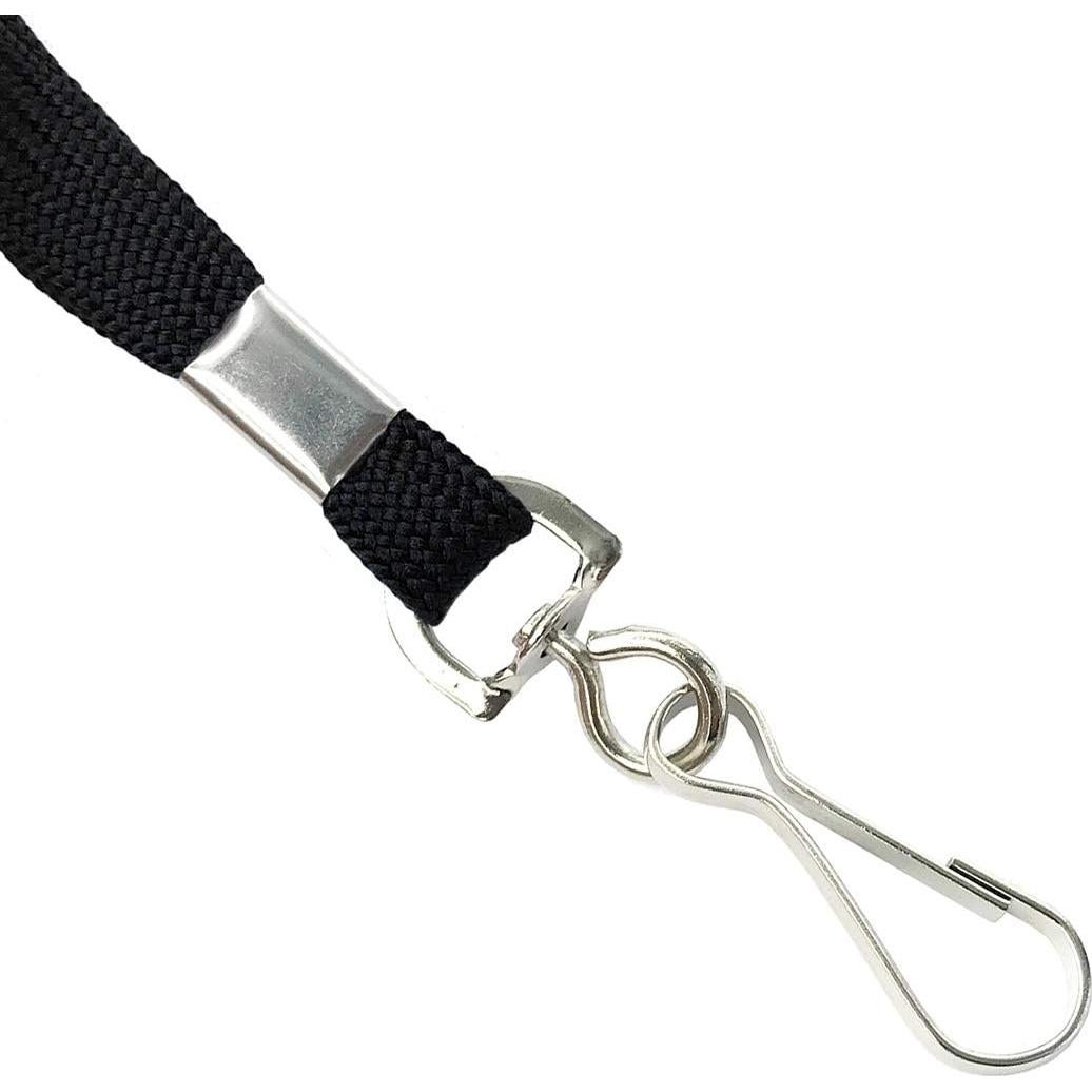 Cintas de seguridad Bird Fiy negras con gancho J - 25 PCS