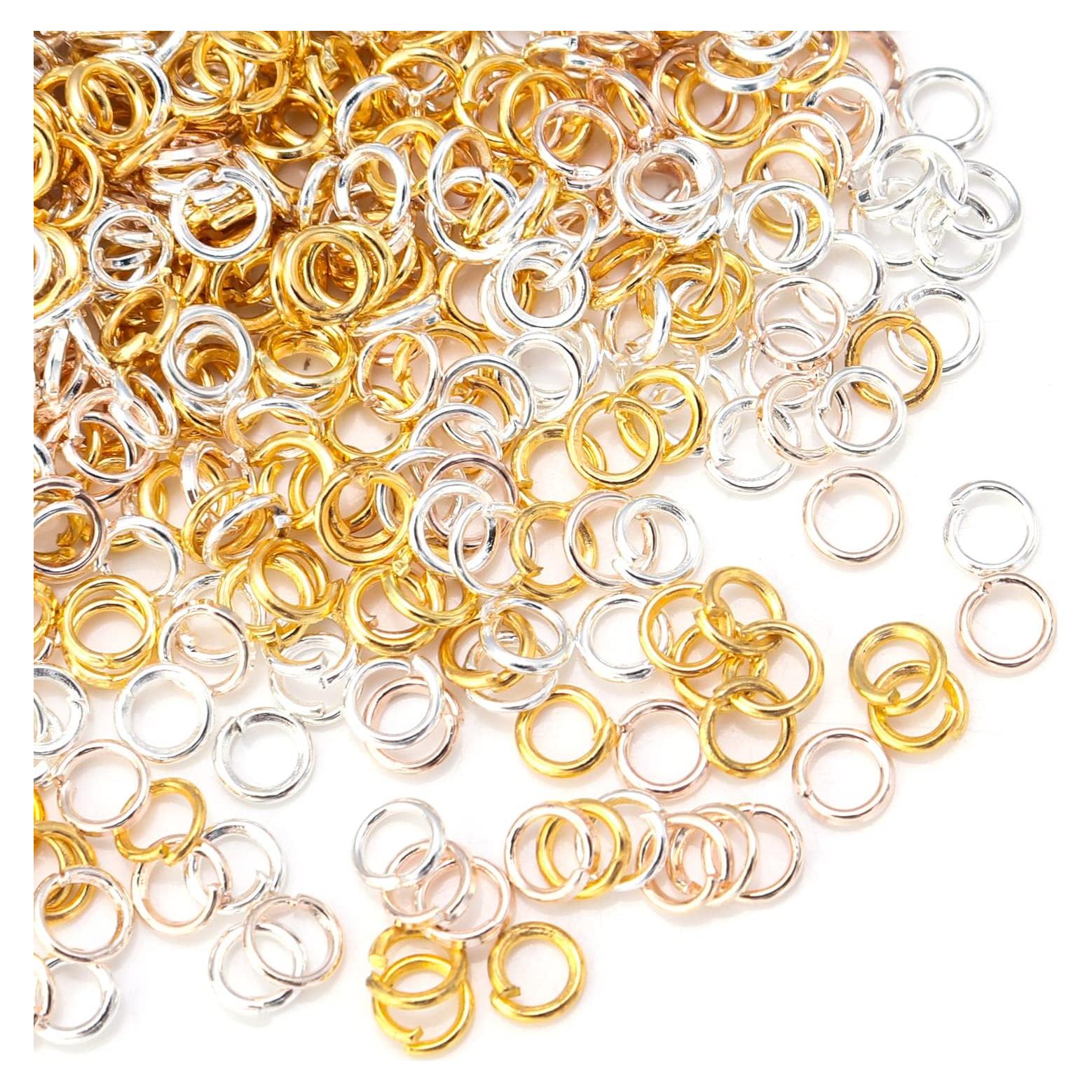 1000 Anillas Abiertas 3mm Chuyau para Fabricación de Joyas