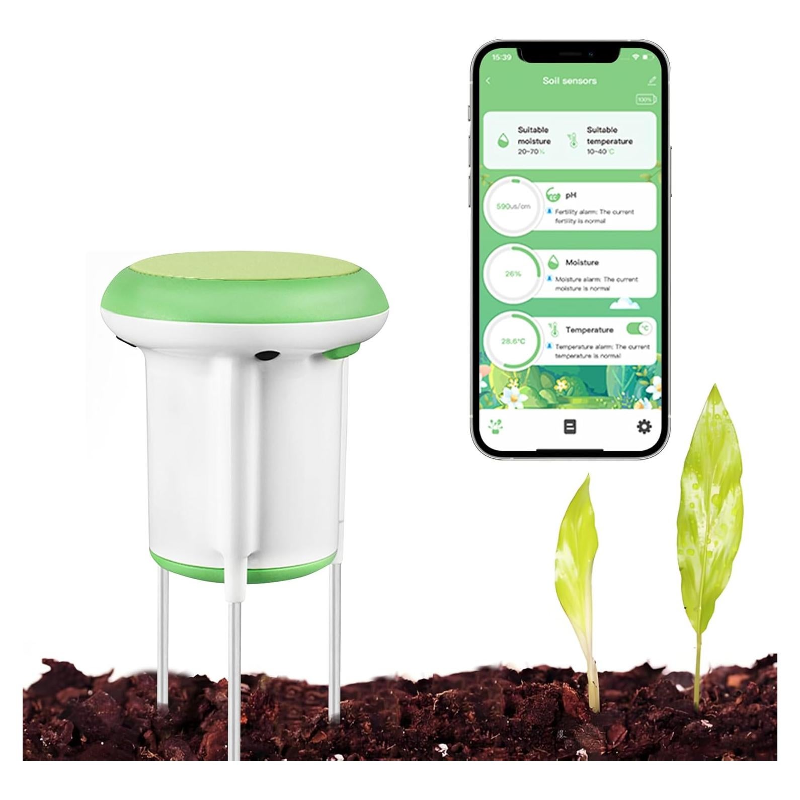 Medidor de Humedad del Suelo Zigbee PHOVOLT con App