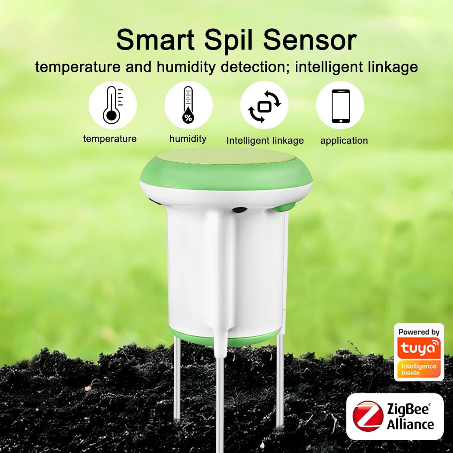 Medidor de Humedad del Suelo Zigbee PHOVOLT con App