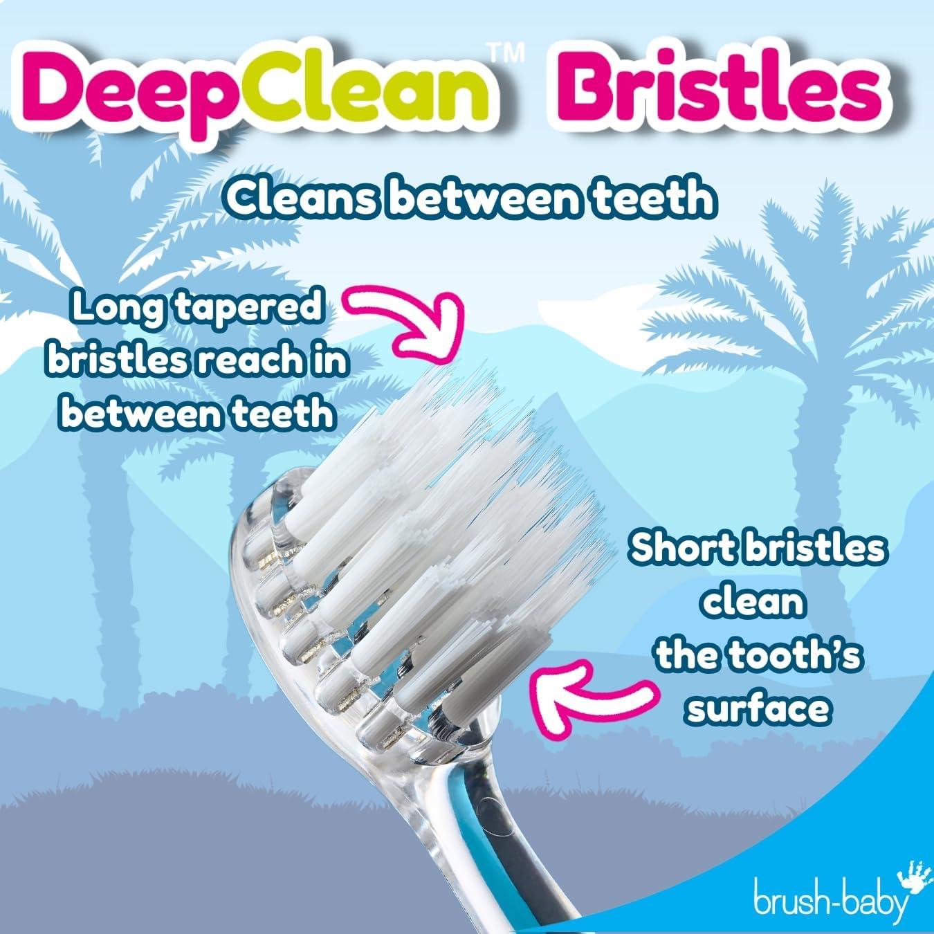 Cepillo de Dientes Eléctrico Brush-Baby KidzSonic Dinosaurio