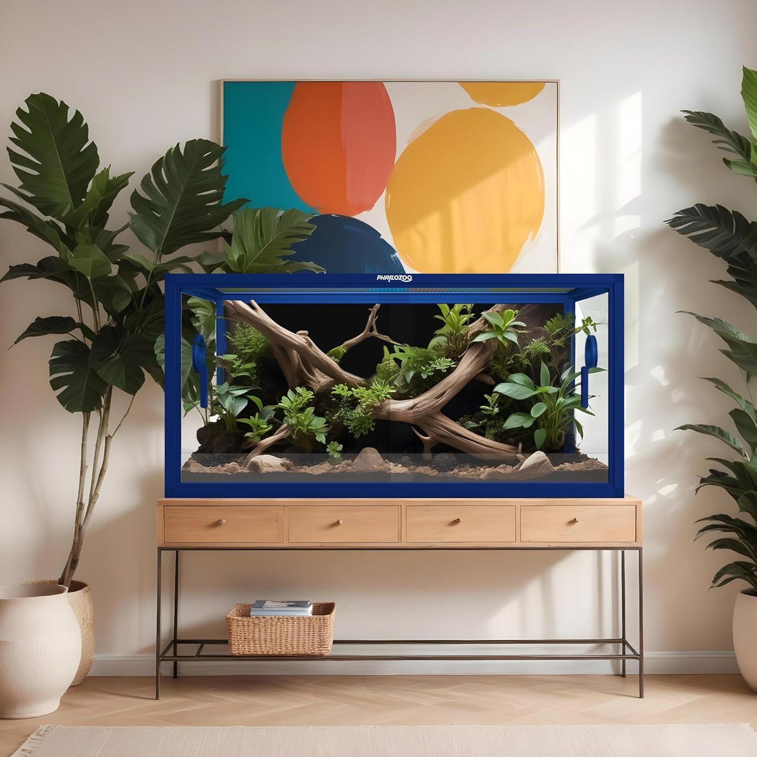 Tanque de Reptiles 50 Galones Phailozoo 91.44x45.72x45.72cm