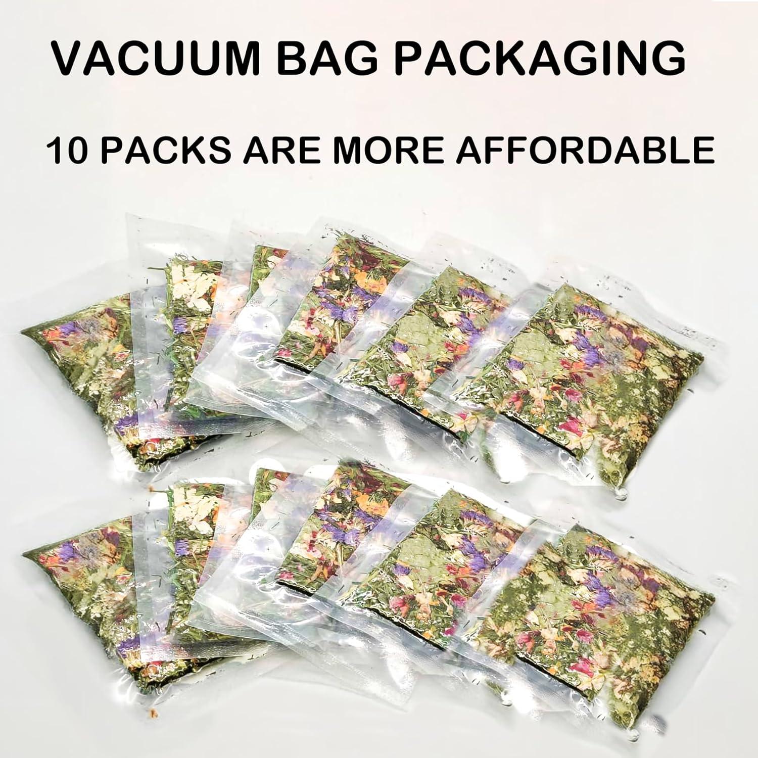 Juguetes para Conejos YTSKJ - Paquete de 10 Chips de Heno