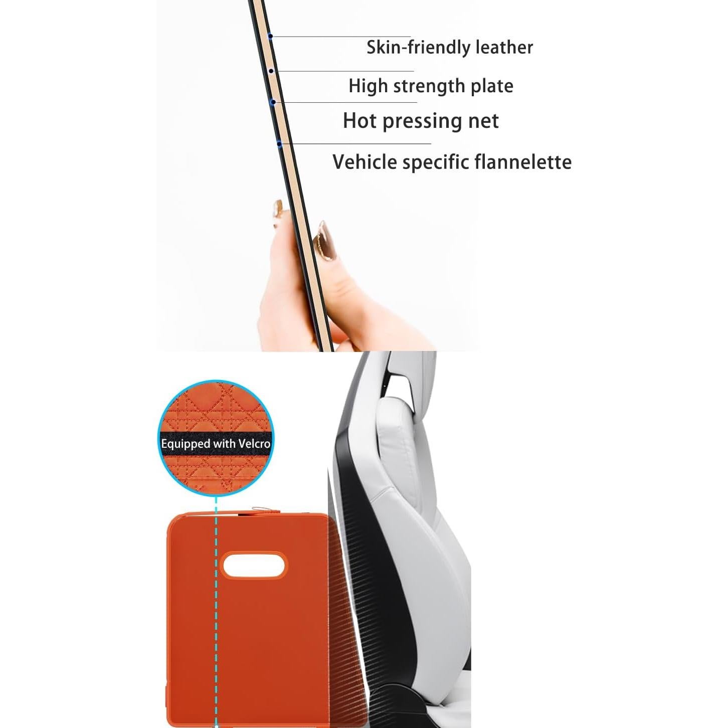 Organizador de Maletero Aiuwo Plegable para Coche Negro 40x33x31cm