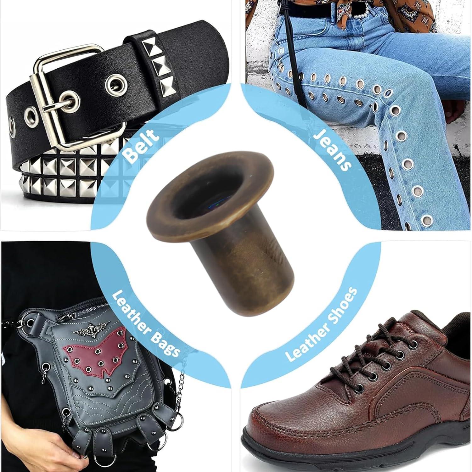 Ojales Autoadhesivos Litoexpe 1.5mm Latón Antiguo 200 Pcs