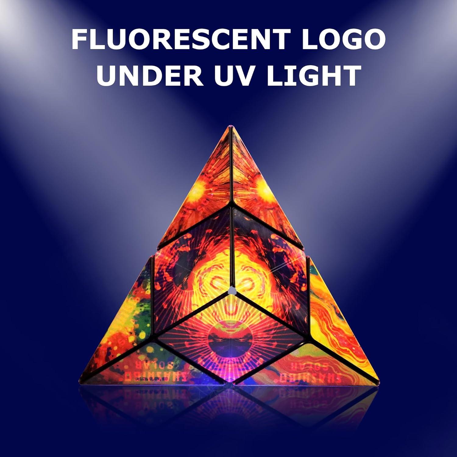 Cubo Magnético Shashibo Solar - Juguete Antiestrés STEM