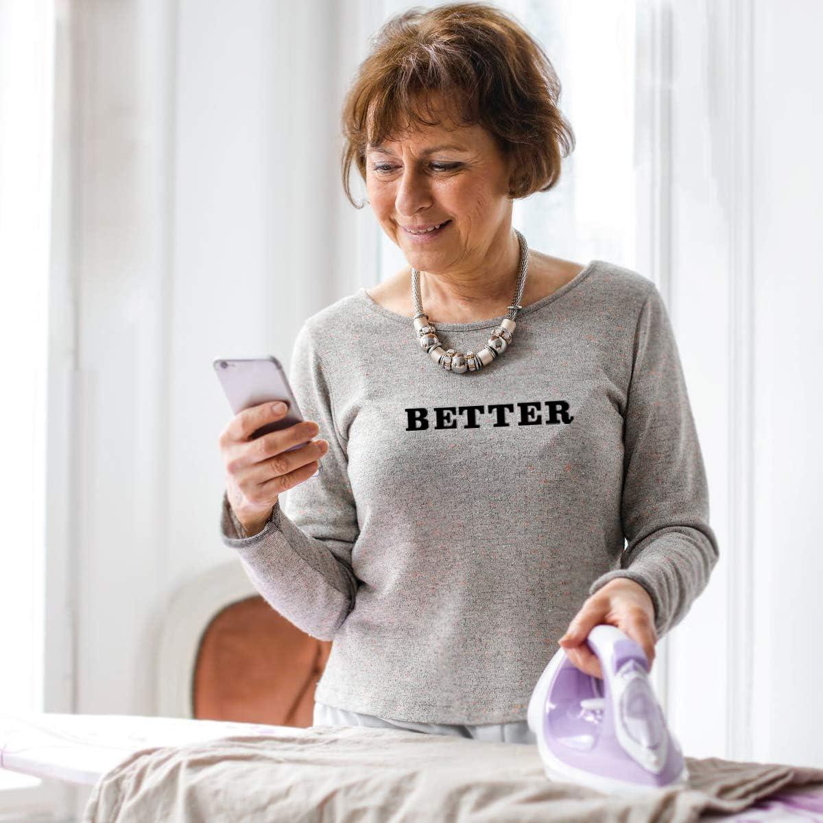 Letras de Transferencia de Calor Fanbay 156 Piezas Negro 2.03 cm