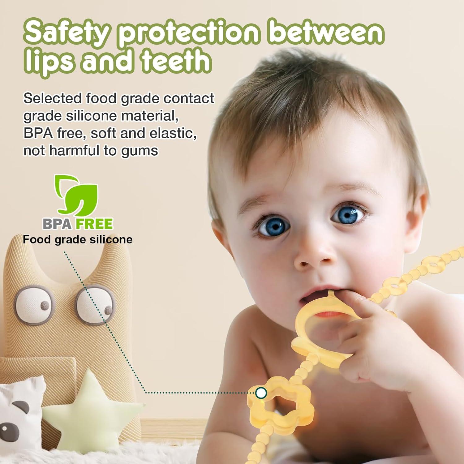 Correas Ajustables para Juguetes Bebé YQ-01 - 6 Piezas