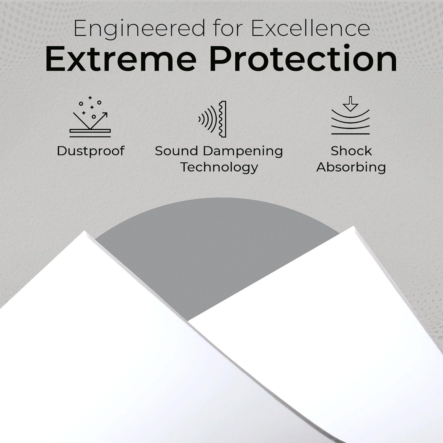 Hoja de Silicona Blanca 60A Grado Alimenticio 22.86x7.62cm