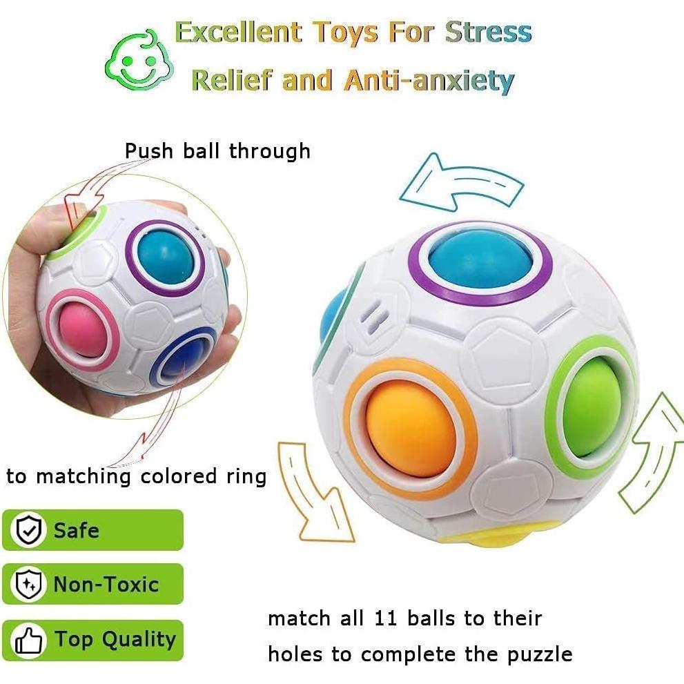 Juego de Juguetes Sensoriales Antiestrés 7 Pack JIANGRUI