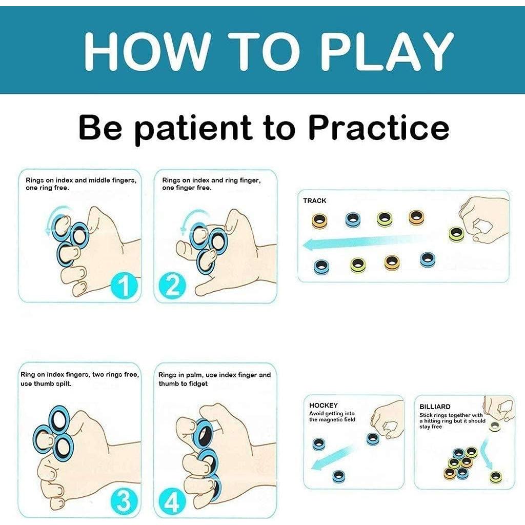 Juego de Juguetes Sensoriales Antiestrés 7 Pack JIANGRUI