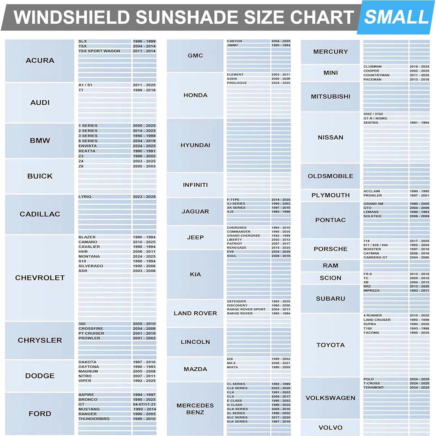 Protector Solar para Parabrisas Roberly 240T Plegable S 149.86x80.01cm