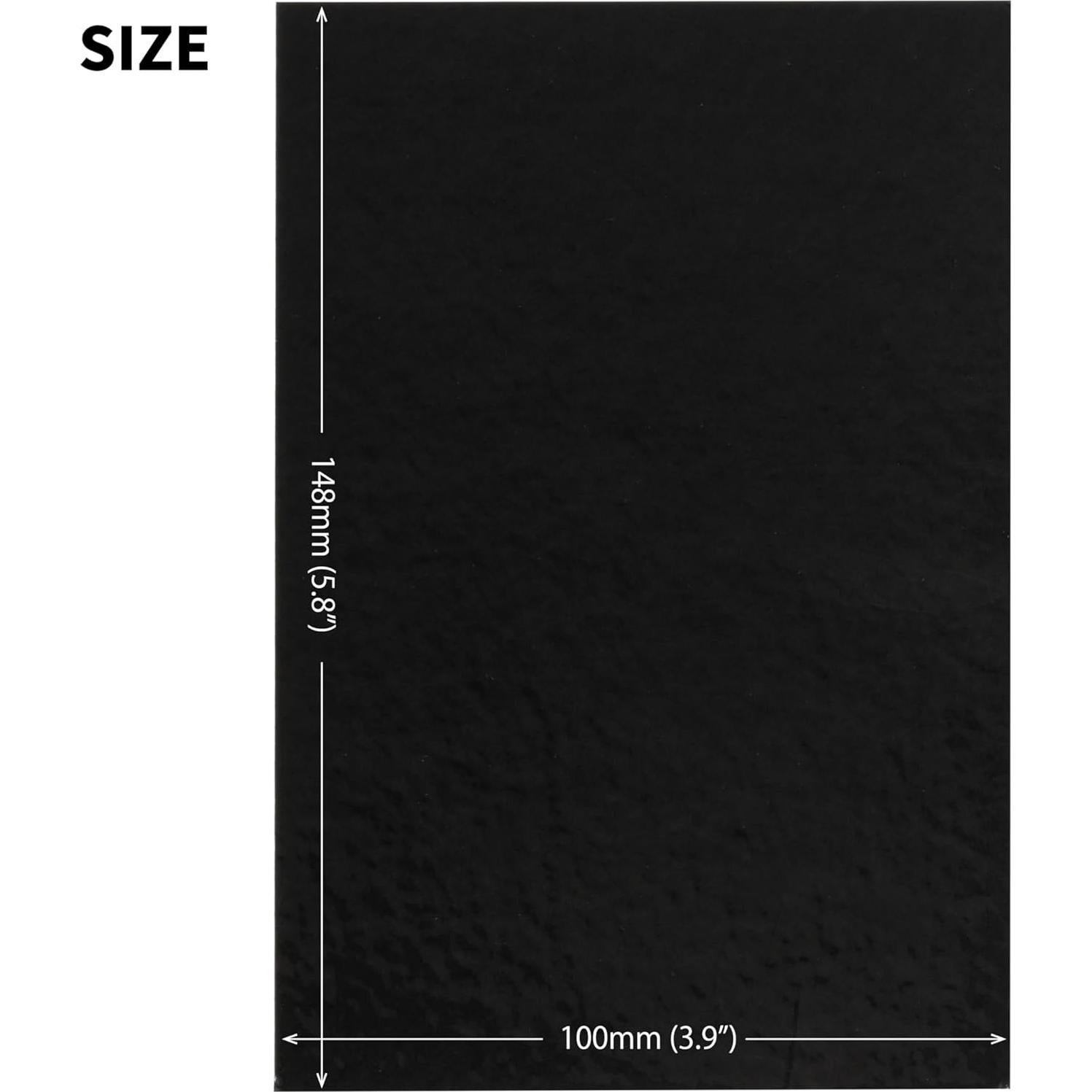 Pegatinas Antideslizantes GRIPLUS 100x148mm Reusables Negras