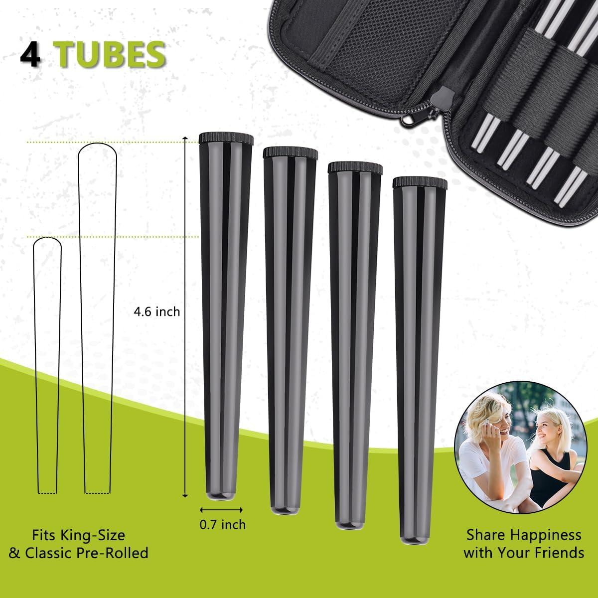 Bolsa a Prueba de Olores OZCHIN con 4 Tubos - Tamaño King