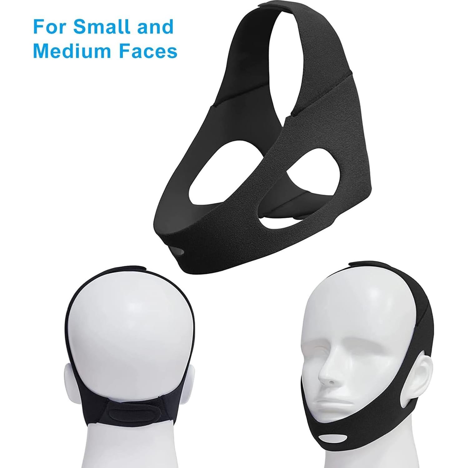 Correa Anti Ronquidos Babyfond Ajustable Unisex - Negro