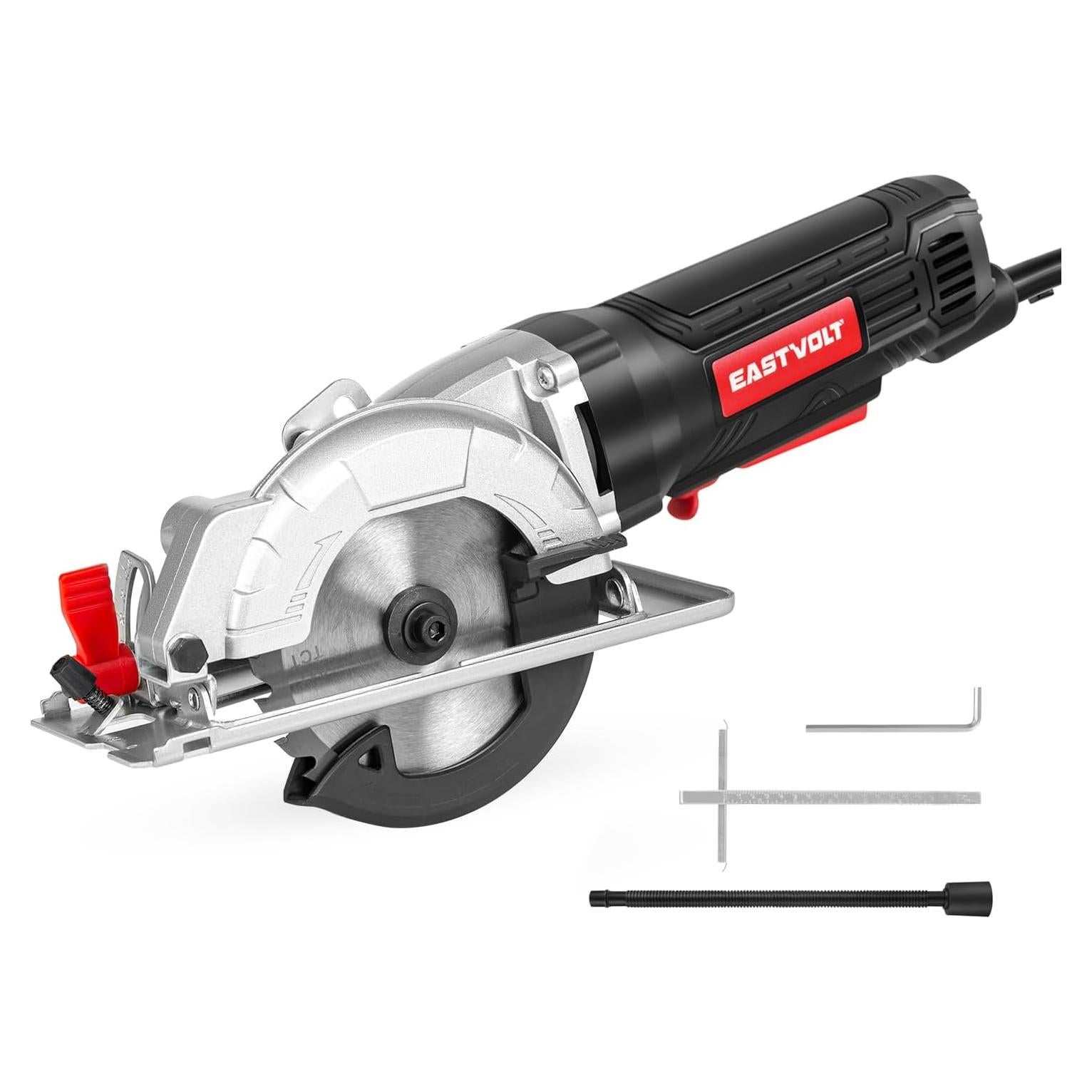 Sierra Circular Eléctrica Eastvolt 4.5A 5000RPM para Madera