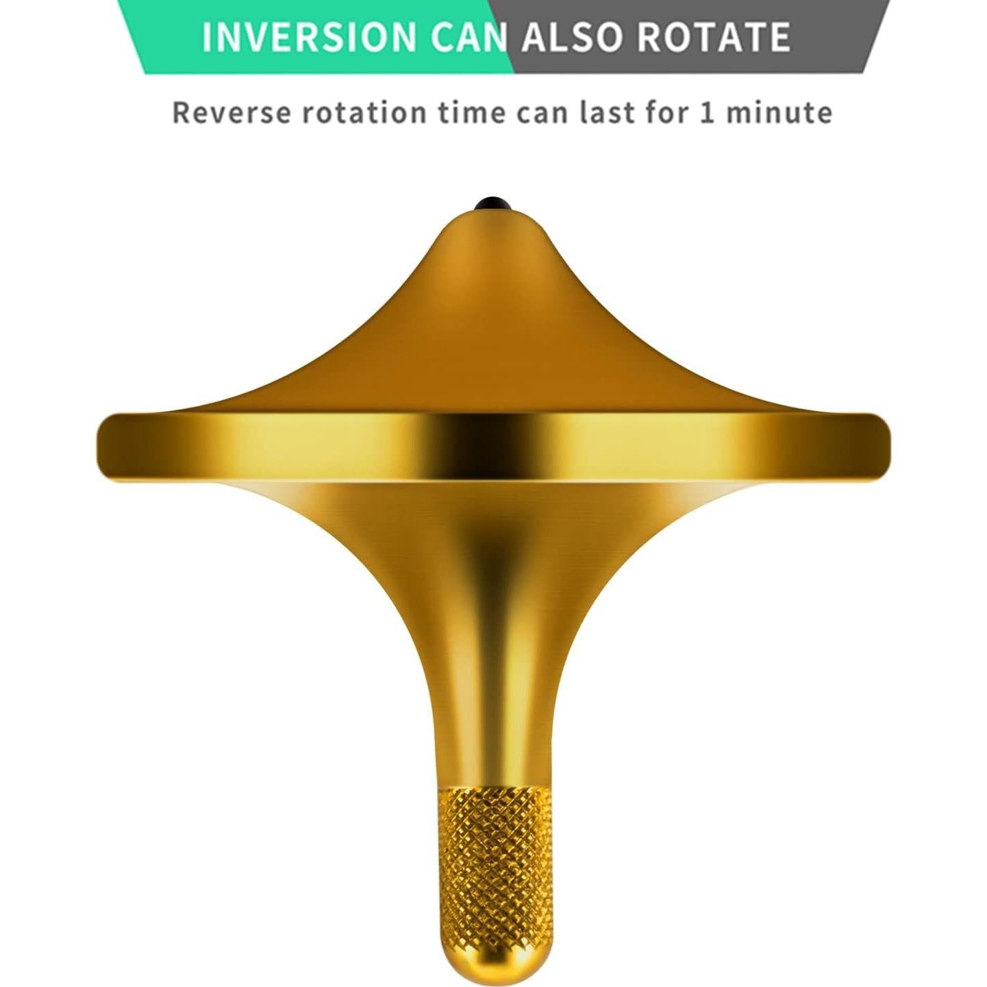 Trompo de Acero Inoxidable CHEETOP Grande Antiestrés 34mm