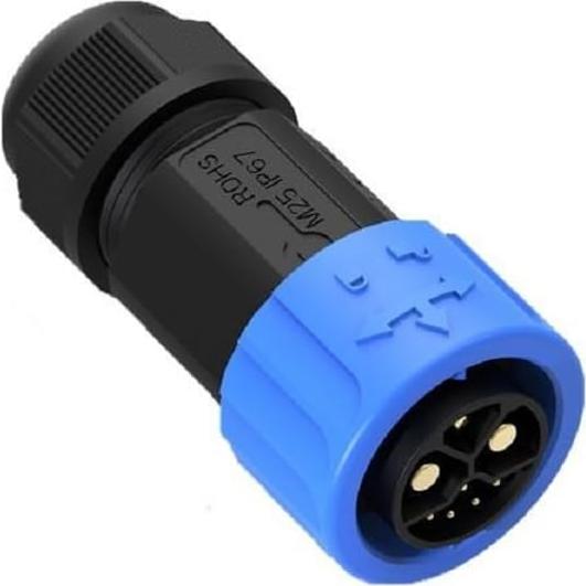 Conector M23 Impermeable 2+1+5 Pines YCYUYUFUNS
