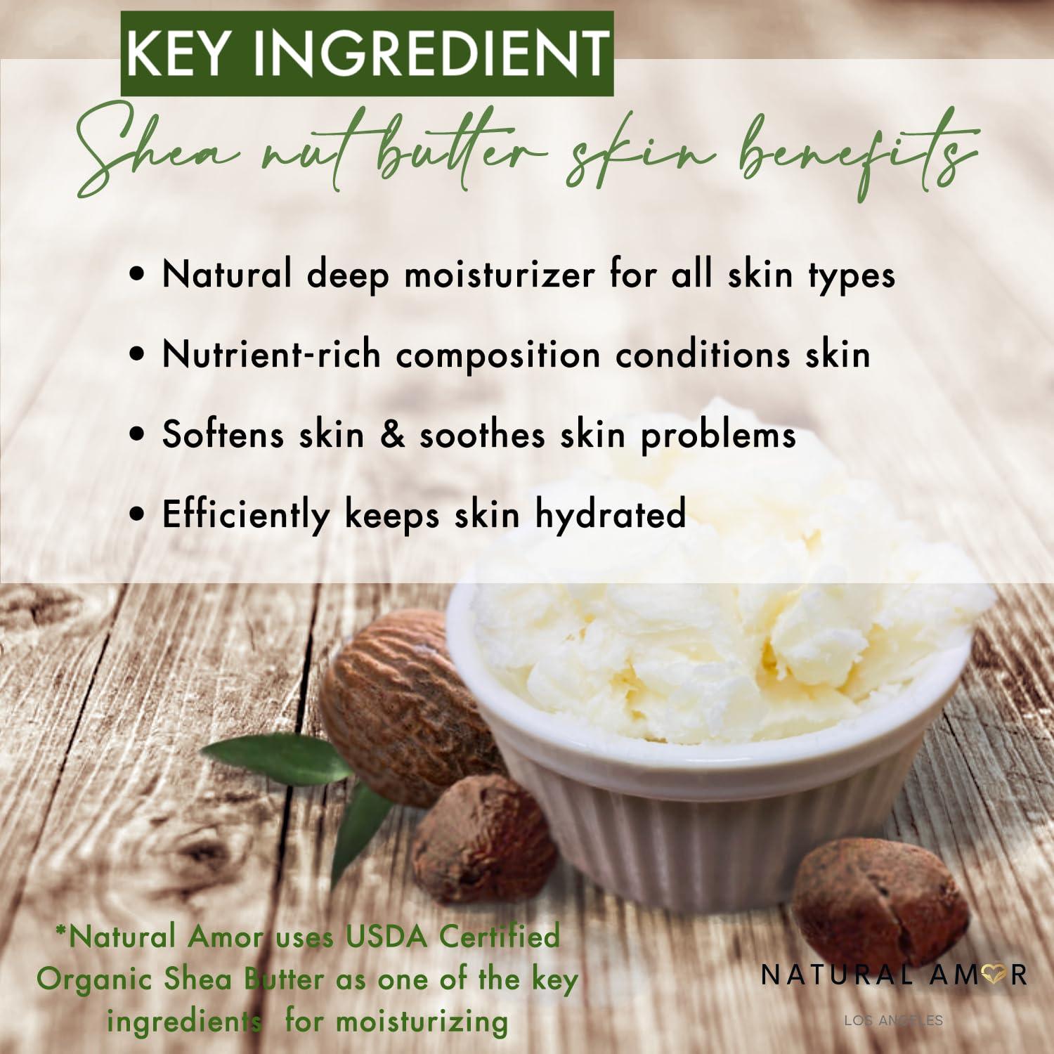 Set de Jabón Orgánico Natural Amor - 4 Barras de 121.9g