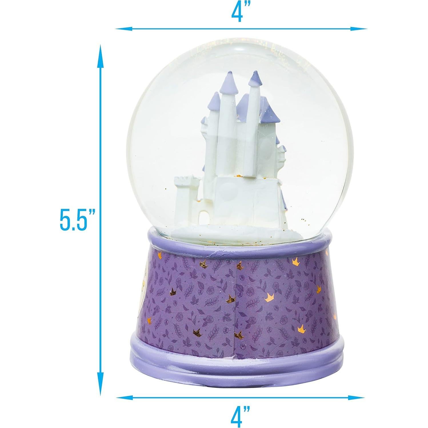 Globo de Nieve Iluminado Princesas Disney Silver Buffalo 100mL