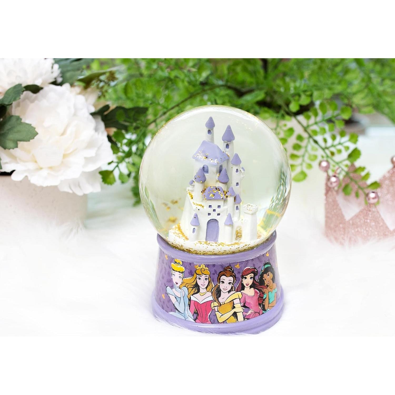 Globo de Nieve Iluminado Princesas Disney Silver Buffalo 100mL