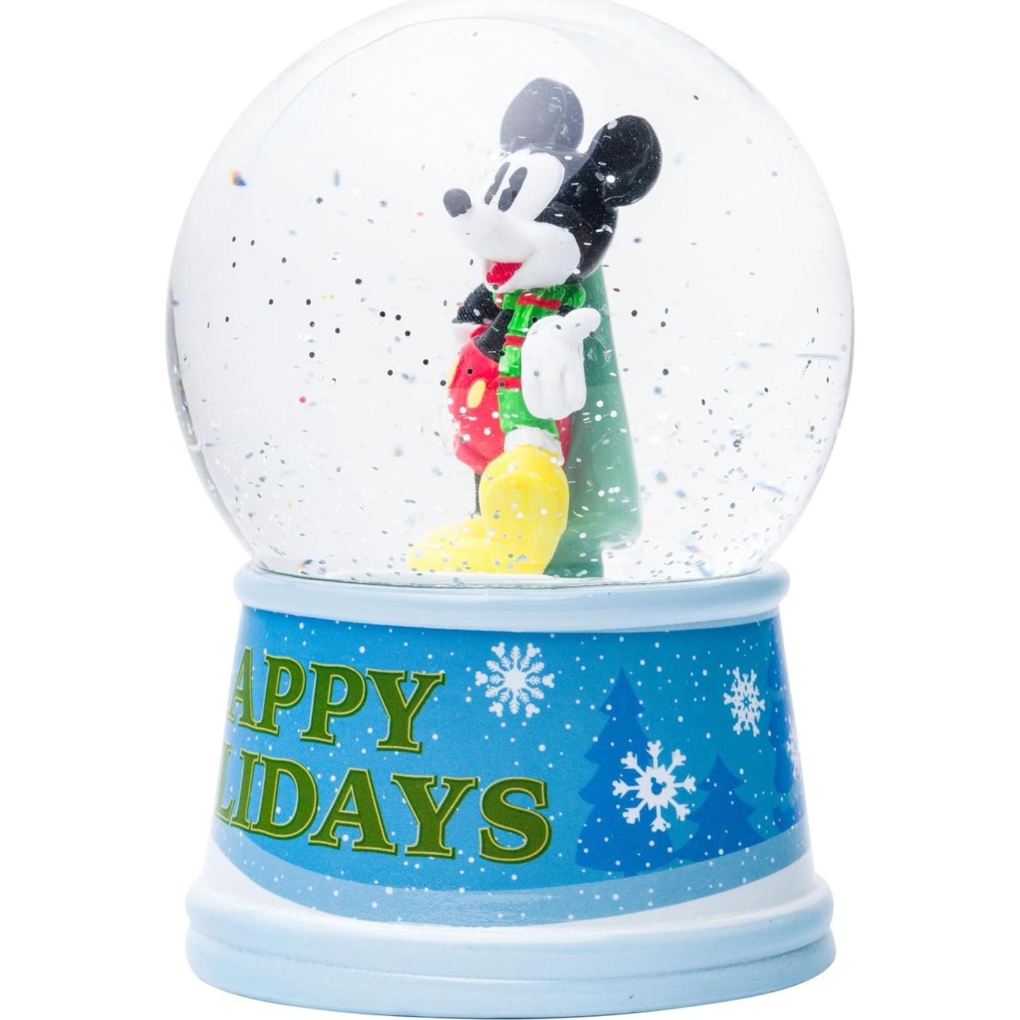 Globo de Nieve Iluminado Mickey Mouse Silver Buffalo 15.2cm