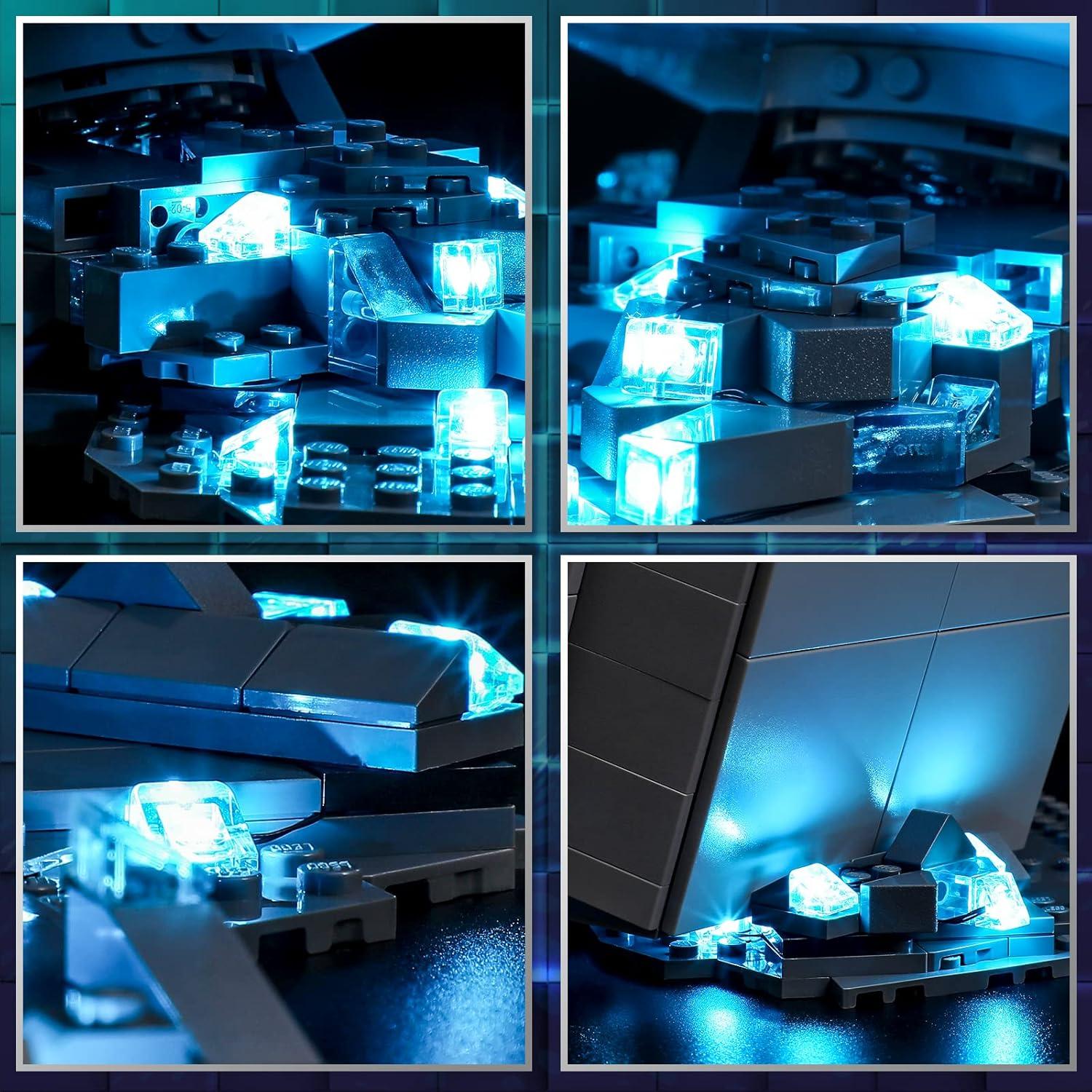 Luz LED Vaodest para Lego 76209 Martillo de Thor 5V